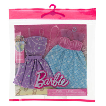 Barbie Accesorios Para Muñeca Paquete De 2 Looks - Conjunto Con Collar De Coral