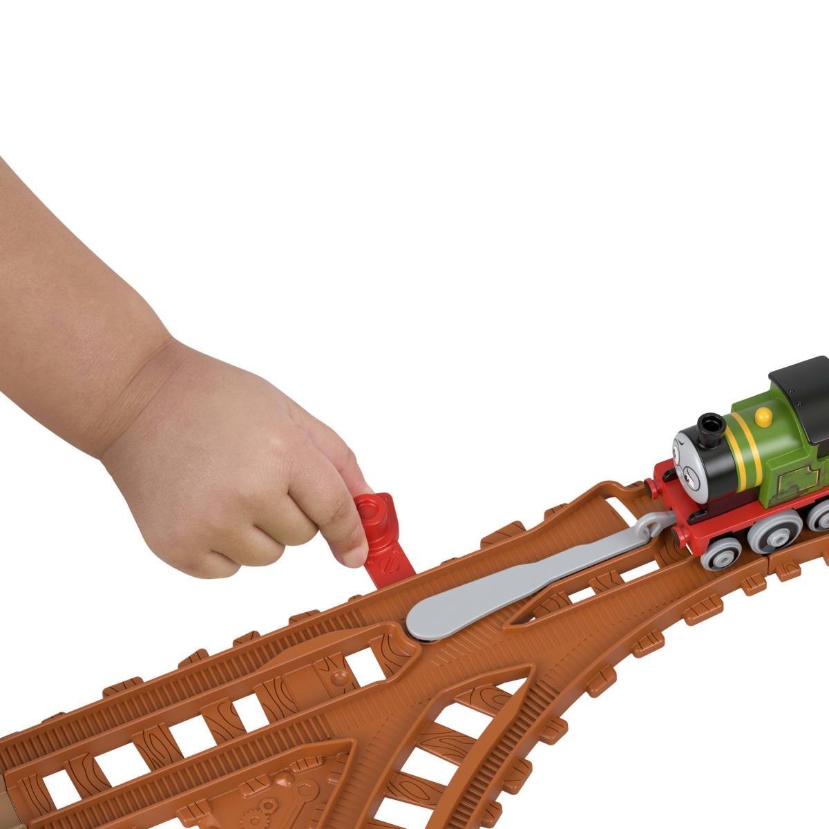 Thomas & Friends Surtido De Set De Pistas Grandes Amigos - Carrera De Reciclaje De Whiff