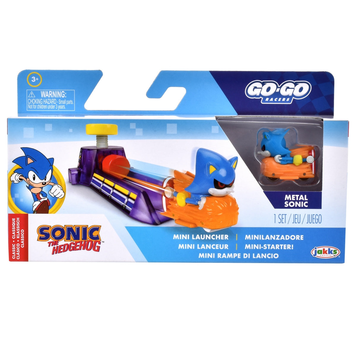 Autos De Carrera Go Go Sonic - Metal Sonic