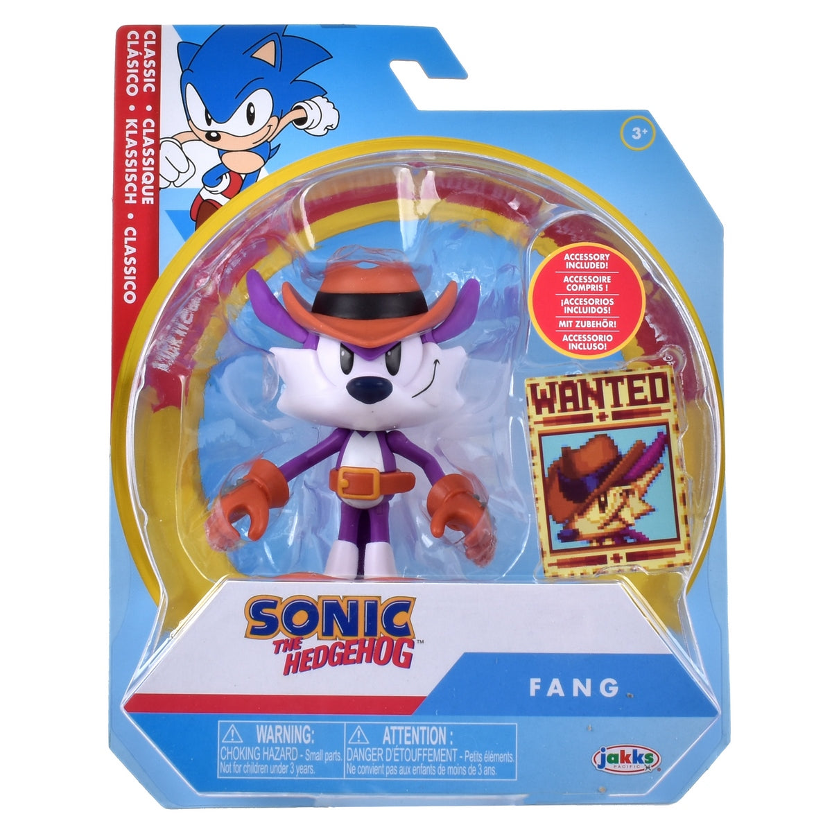 Figura Sonic 10 Cm. Con Accesorio - Fang