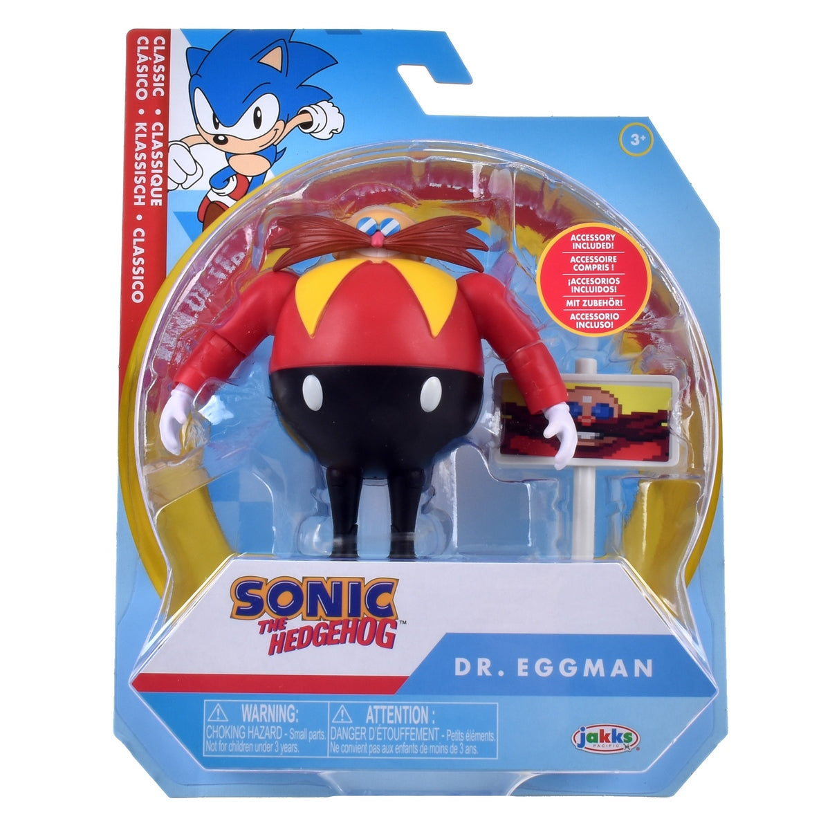 Figura Sonic 10 Cm. Con Accesorio - Eggman