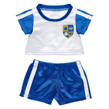 Uniforme Futbol Azul Build-A-Bear