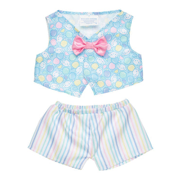 Set Pantalón Más Vest Pastel Cinnamoroll Sanrio Build-A-Bear