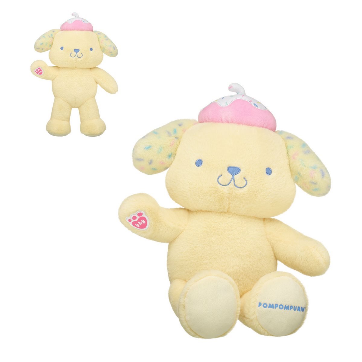 Peluche Pompompurin Donut Pastel Sanrio Build-A-Bear