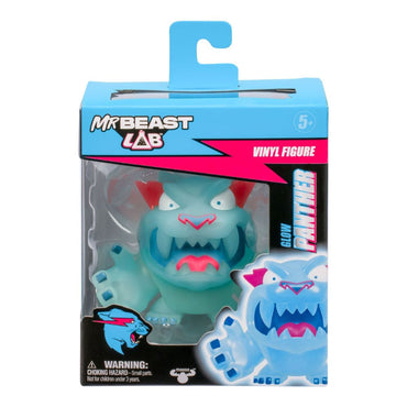 Mr beast lab fig. vinilo coleccionable - glow panther