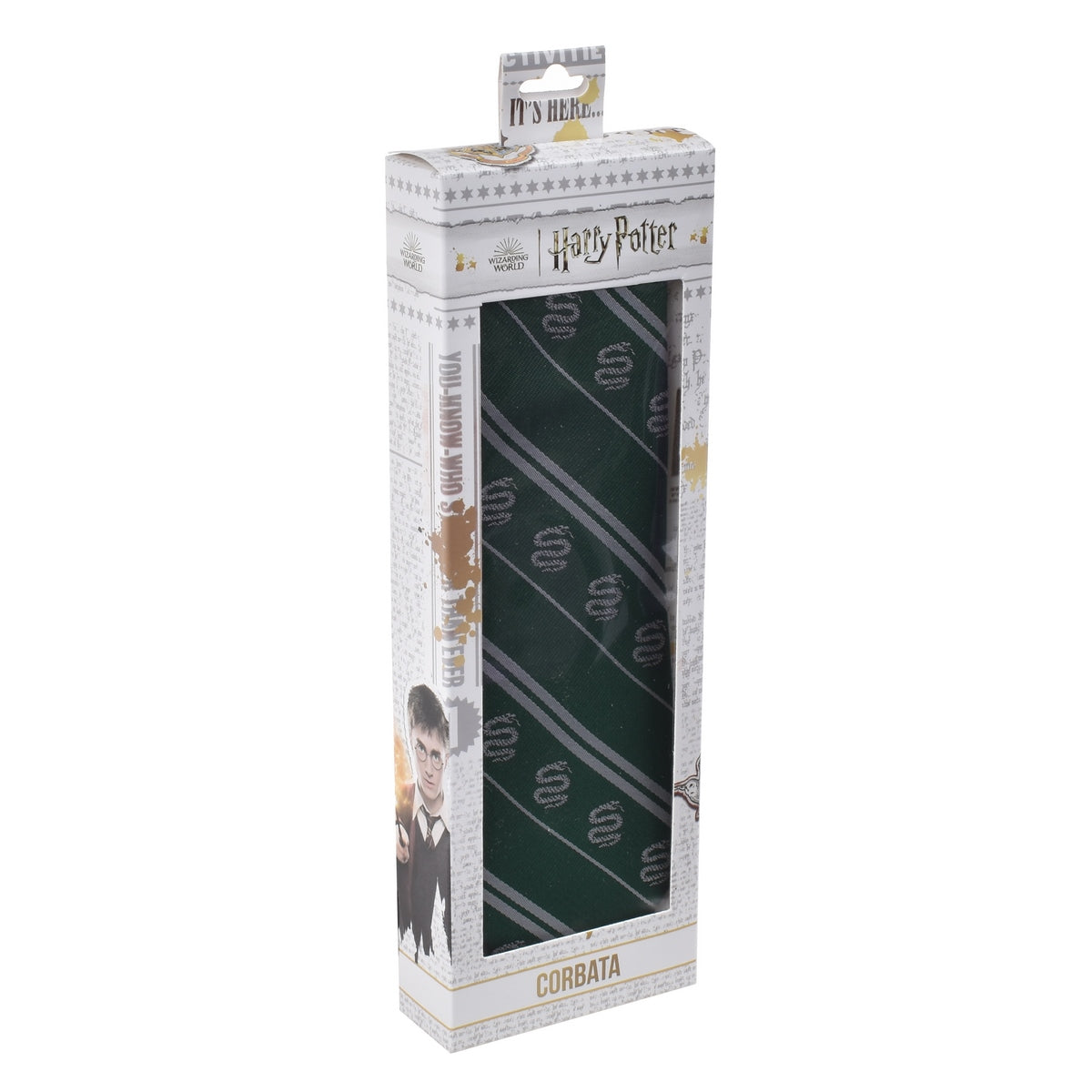 Corbata Harry Potter - Slytherin