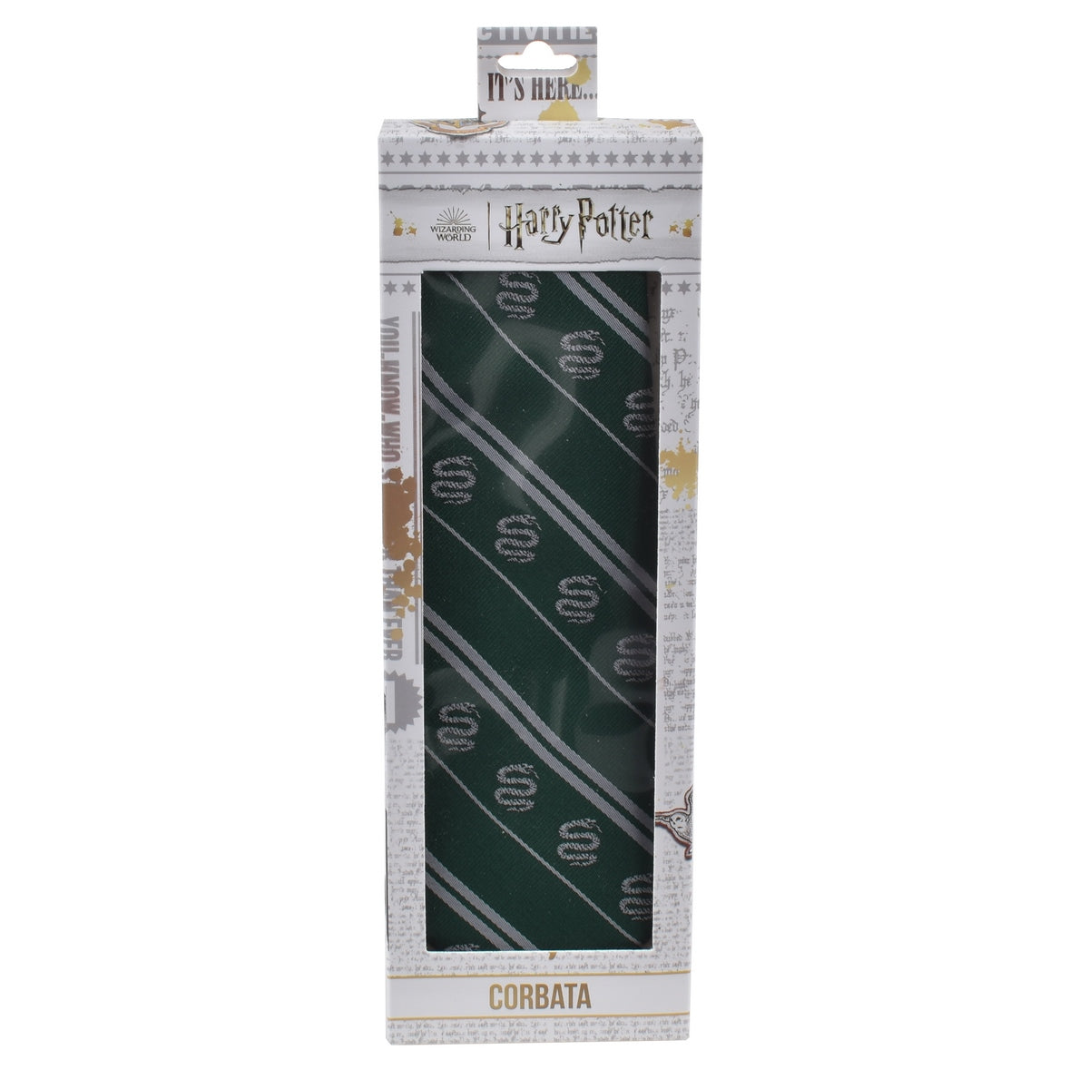 Corbata Harry Potter - Slytherin