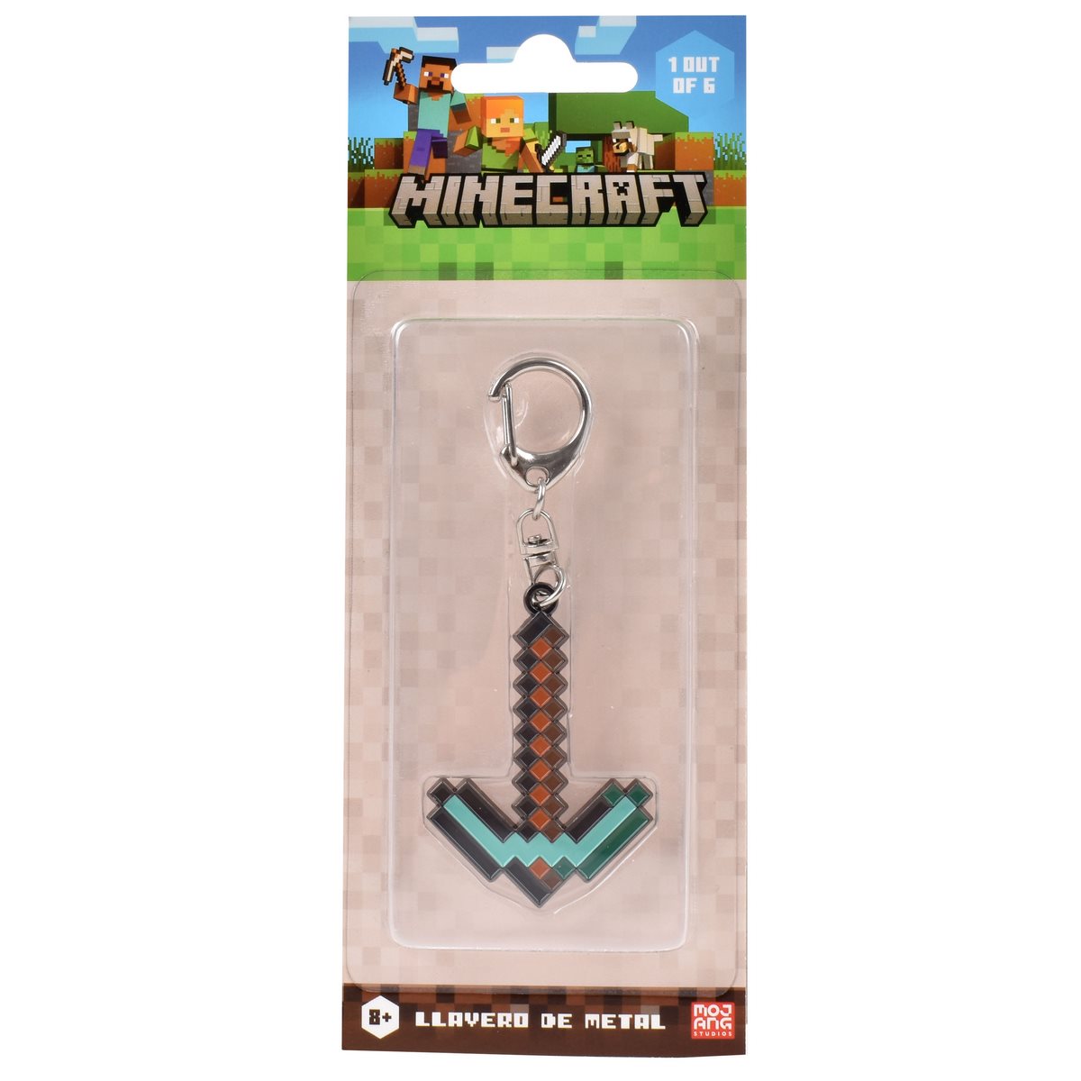Figura Llavero Metalico Minecraft - Pico