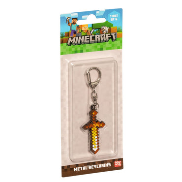 Figura Llavero Metalico Minecraft - Espada
