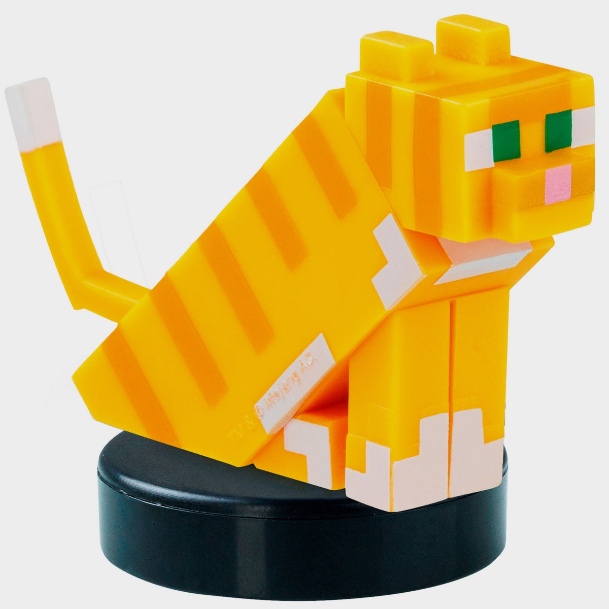 Pack De 2 Figuras Timbre Minecraft - Gato Atigrado