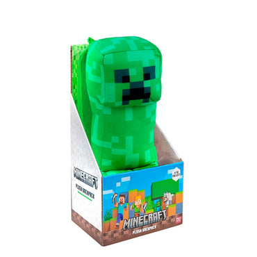 Mochila Peluche 30 Cms Minecraft - Creeper