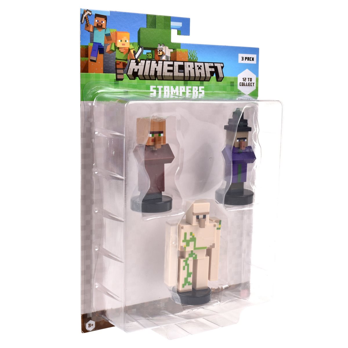 Pack De 3 Figuras Timbre Minecraft - Bruja