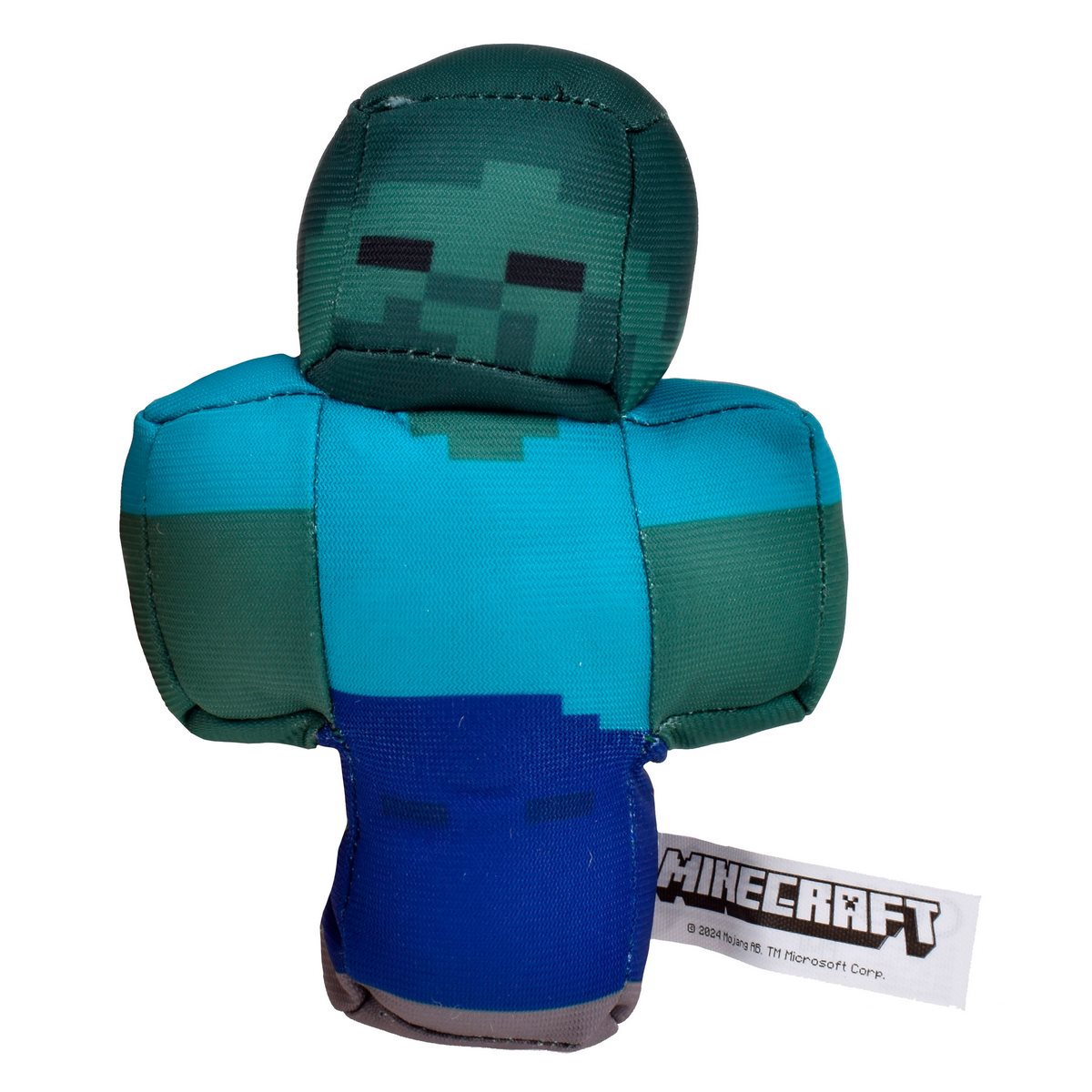 Peluche Con Clip Minecraft - Zombie