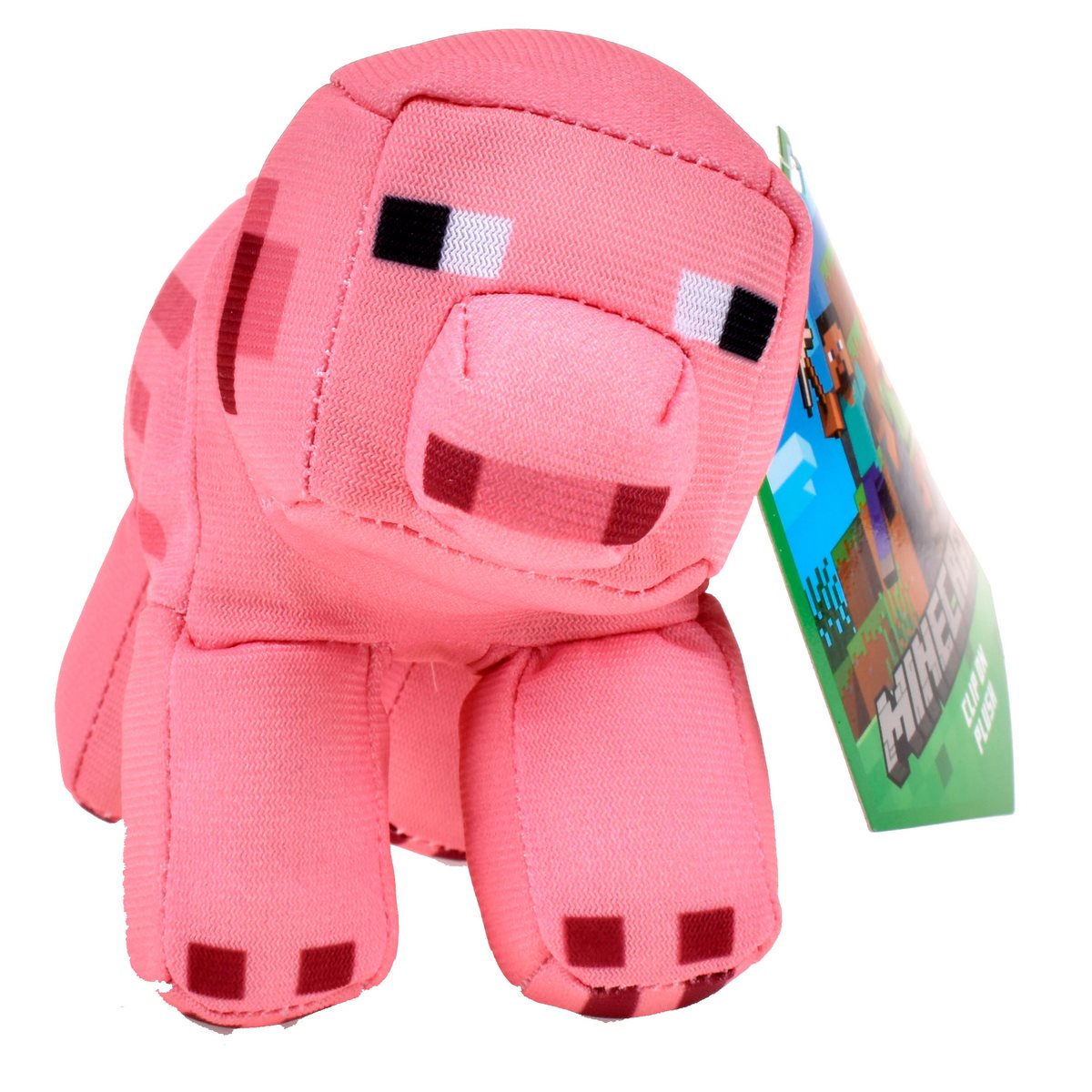 Peluche Con Clip Minecraft - Cerdo