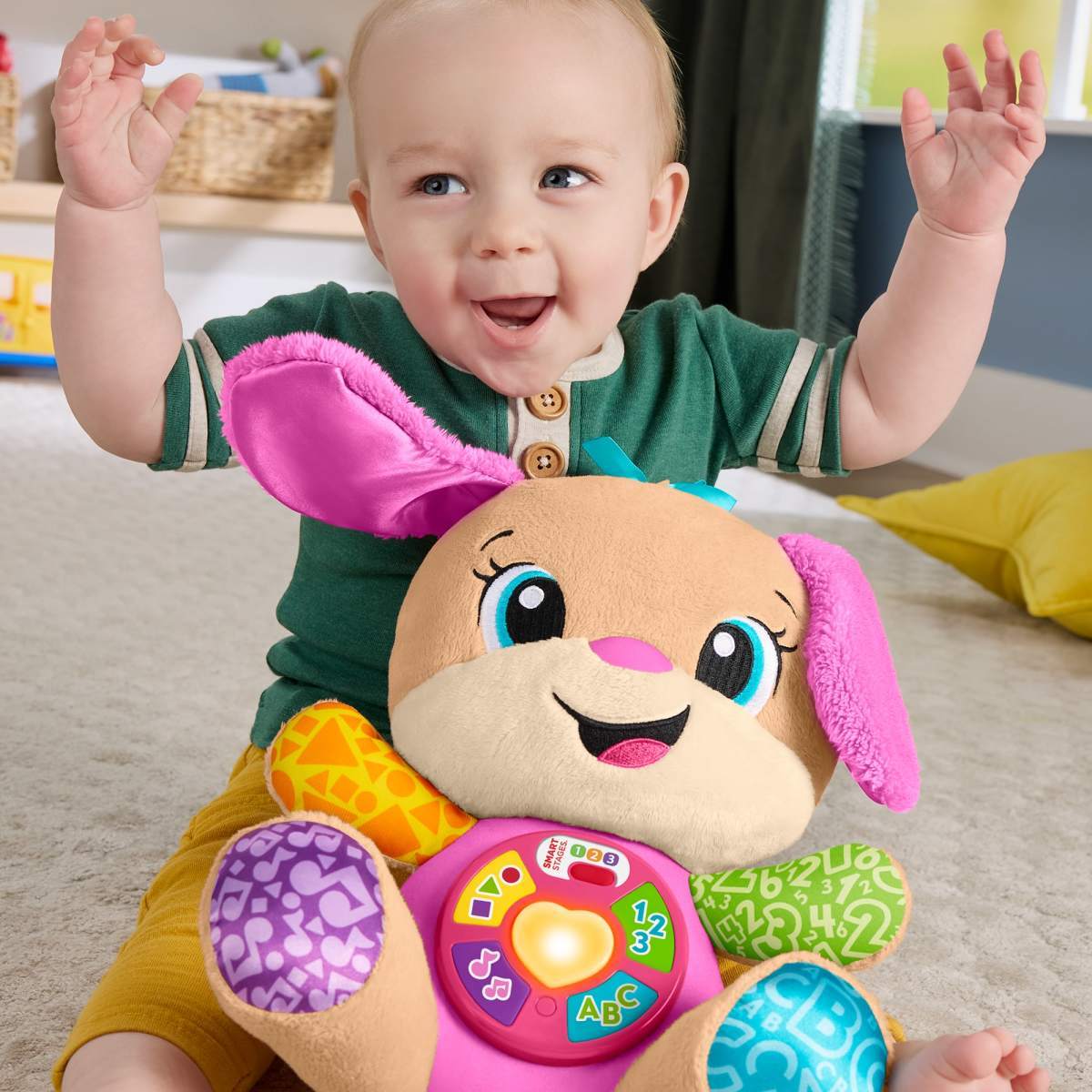 Fisher Price Ríe Y Aprende Perrito Aprende Conmigo