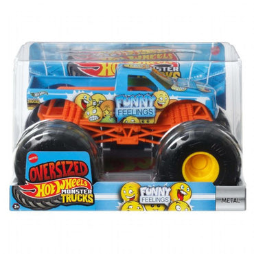 Hot Wheels Monster Trucks Escala 1:24 - Funny Feelings