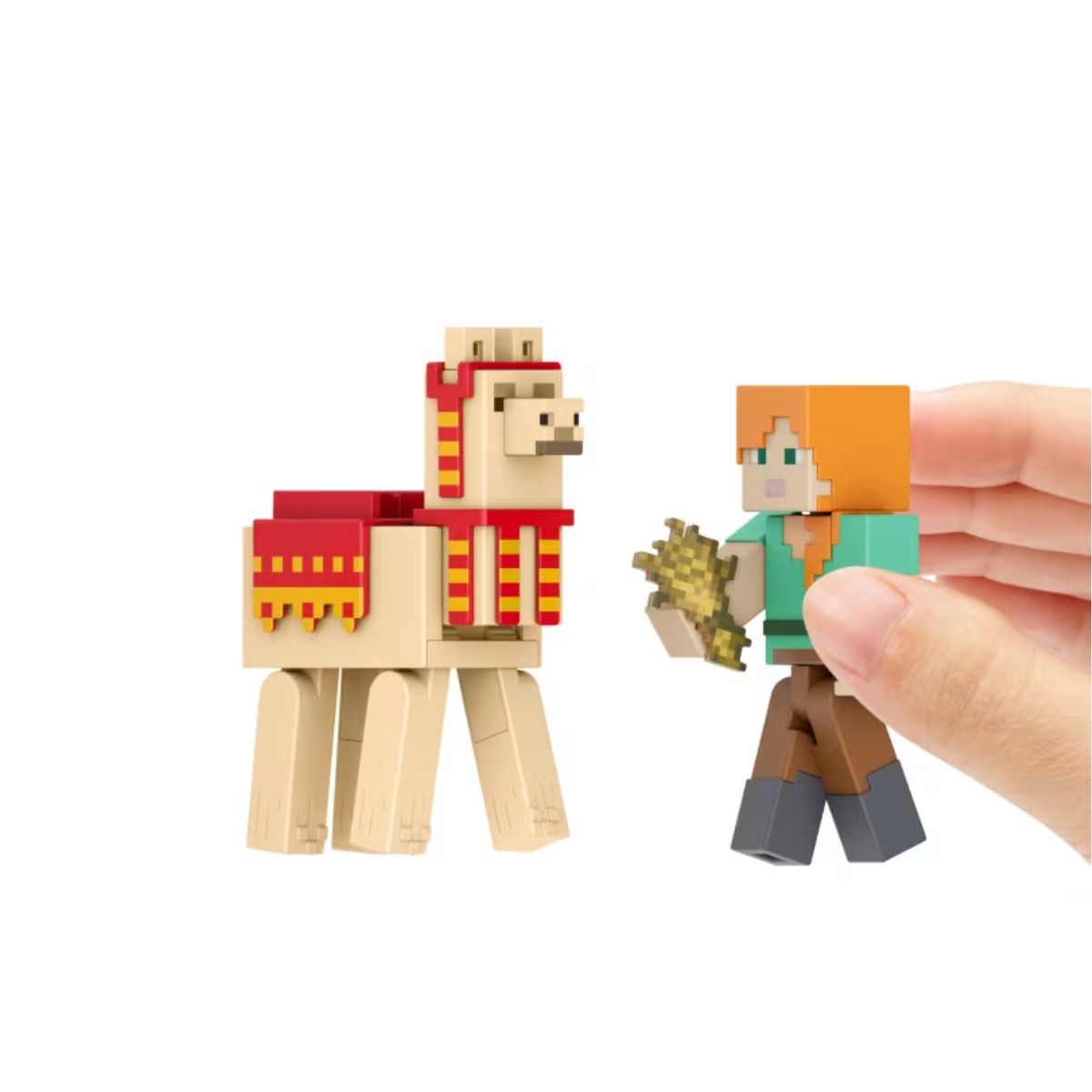 Minecraft Core Figura De 8Cm Con Crafting 2-Pack - Alex Y Llama 2