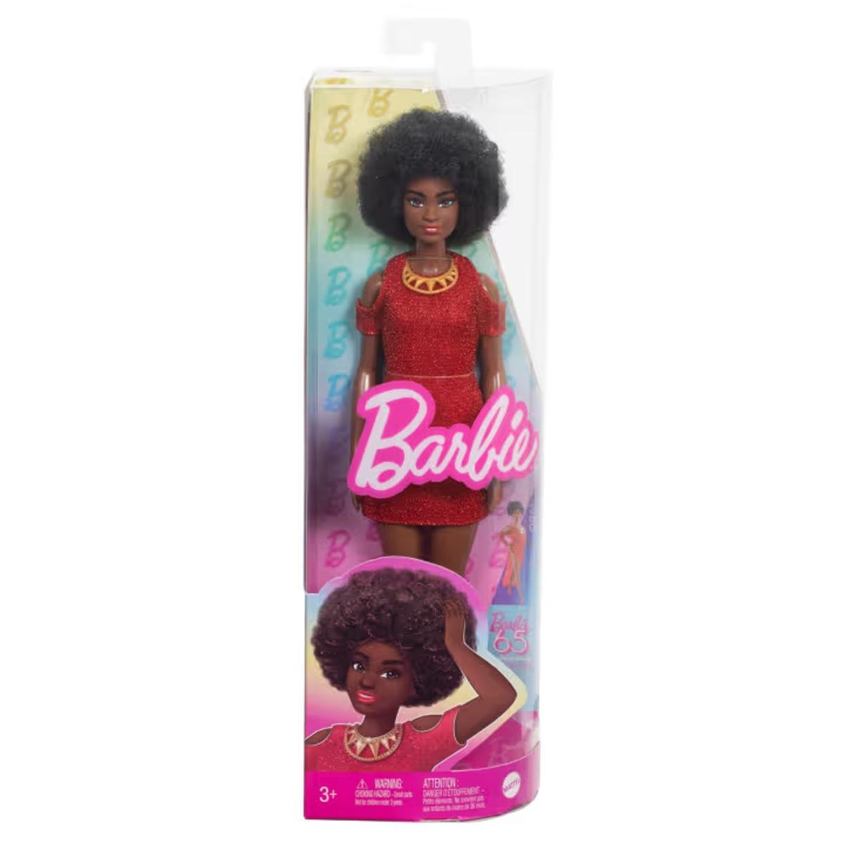 Barbie Fashionistas - Vestido Brillantes Rojo