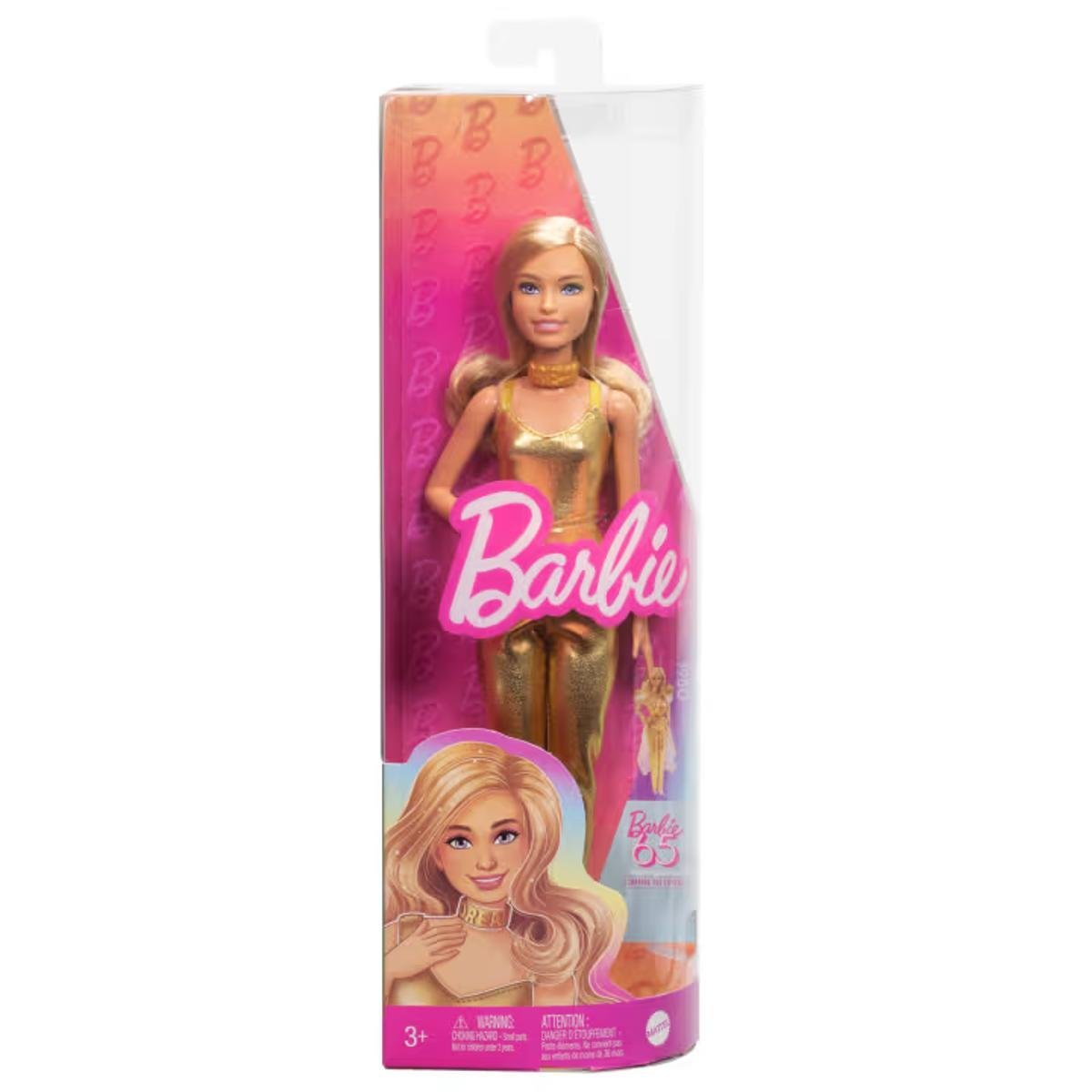 Barbie Fashionistas - Enterito Dorado