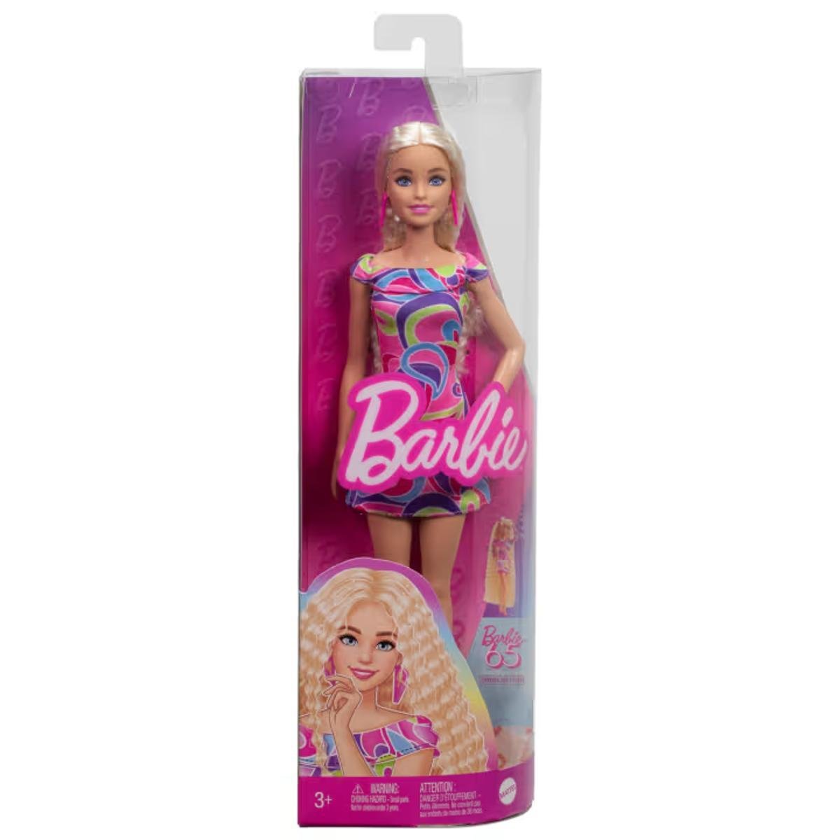 Barbie Fashionistas - Vestido Multicolor