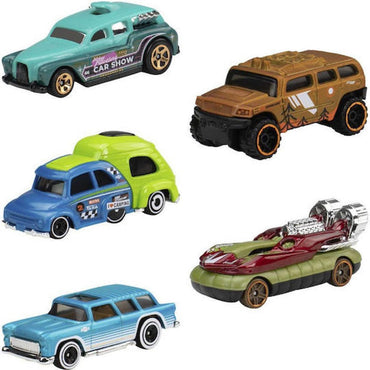 Pack 5 Autos Basicos Hotwheels - Hw Getaways
