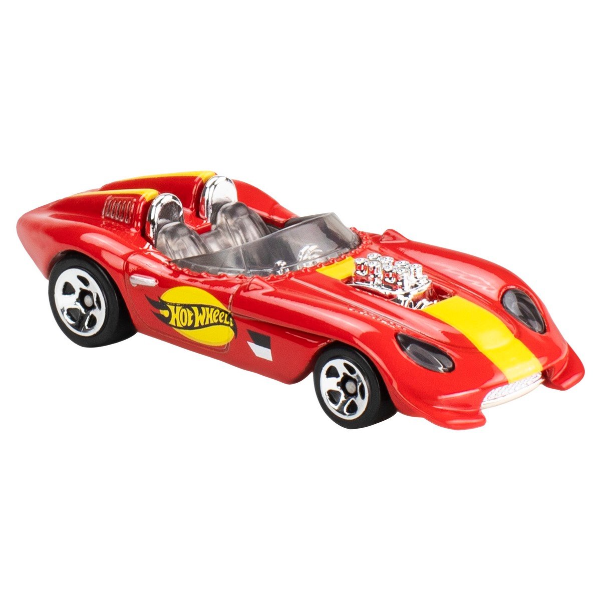 Pack 5 Autos Basicos Hotwheels - Hw Let's Race