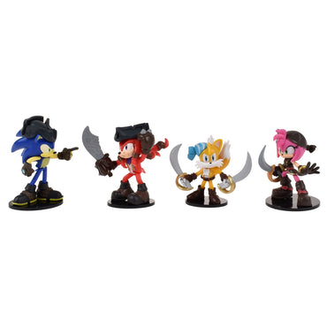 Pack 4 Figuras Articuladas De 8 Cms Sonic - Amy
