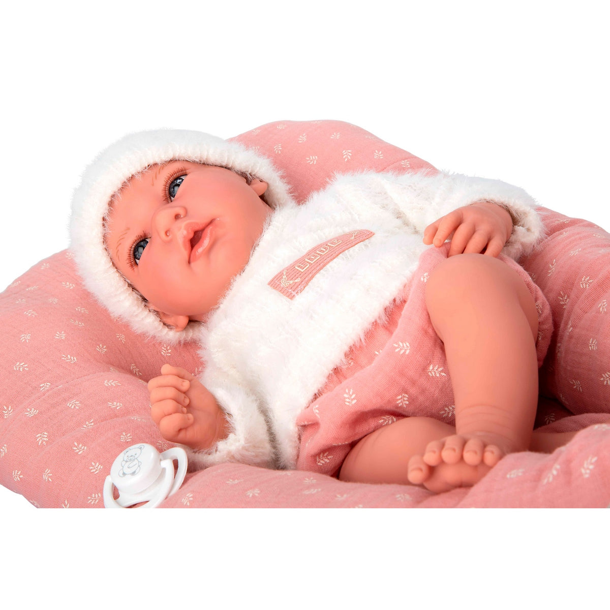 Muñeco De Peso Elegance Andie Rosa C/Cojin 40 Cm Arias