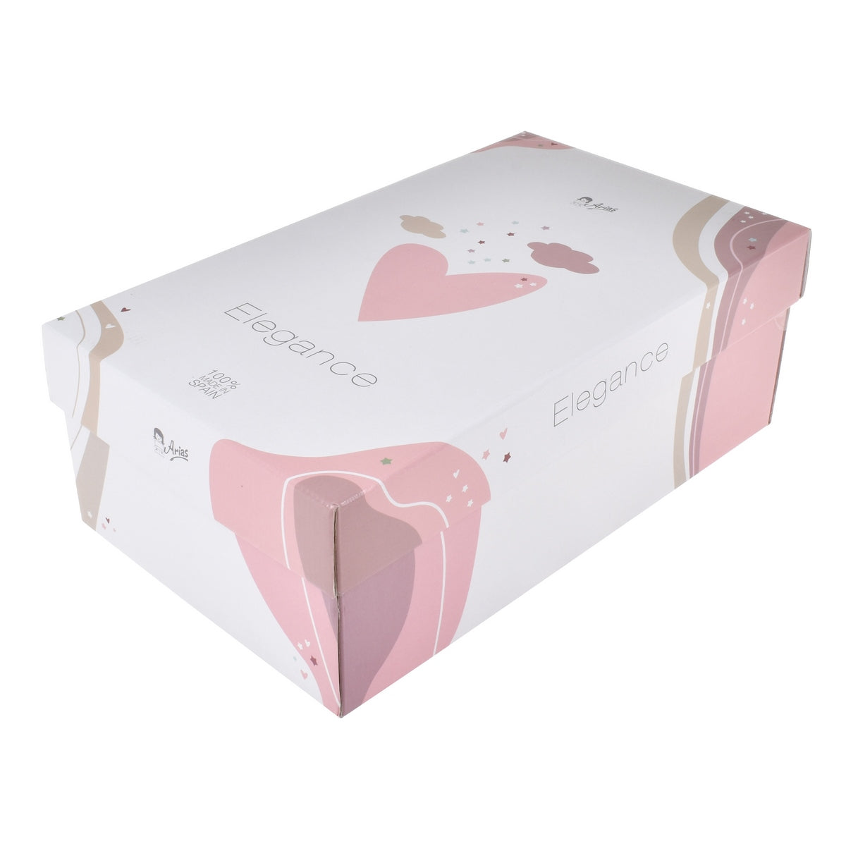 Muñeca Elegance Natal Rosa Con Saco De Dormir 30 Cm Arias