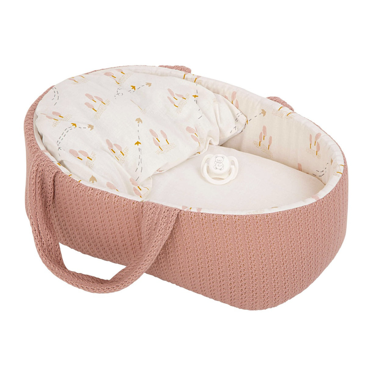 Muñeca Elegance Babyto Rosa Con Capazo 33 Cm Arias