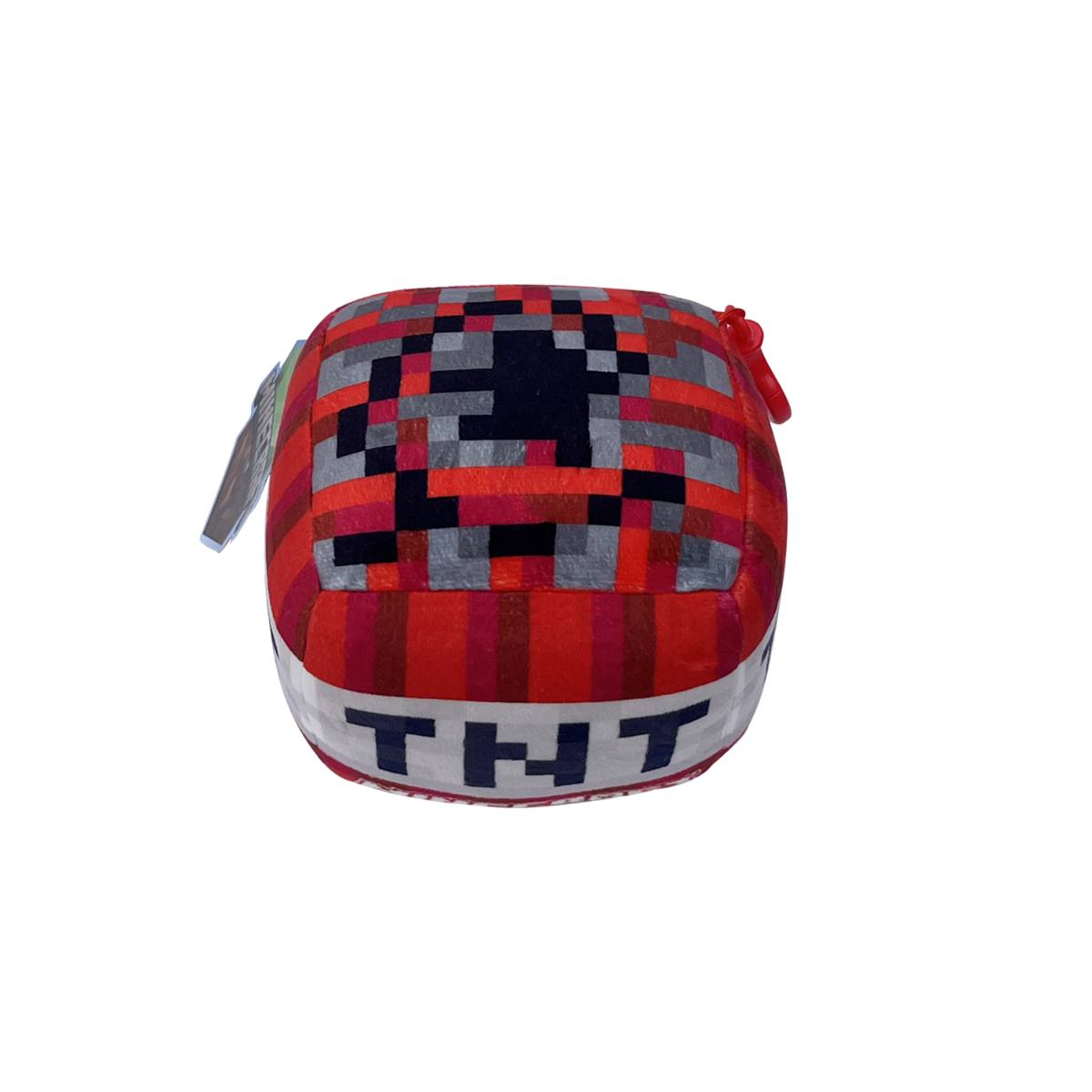 Peluche Minecraft Cubo 12Cm Con Clip - Dinamita