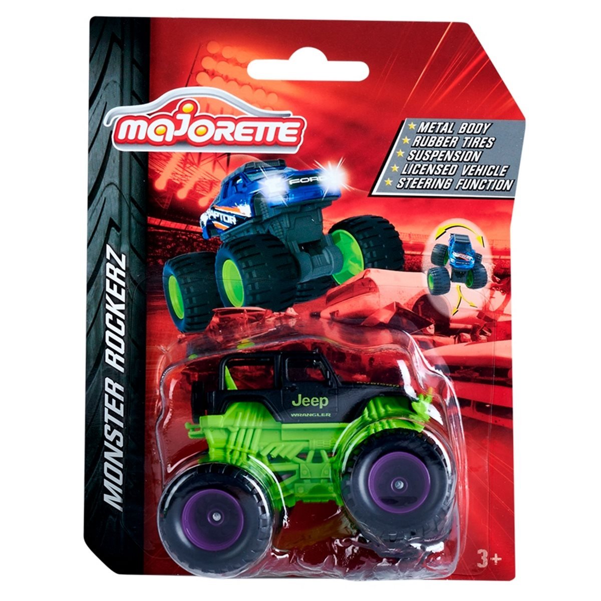 4 X 4 Rockerz Majorette - Verde