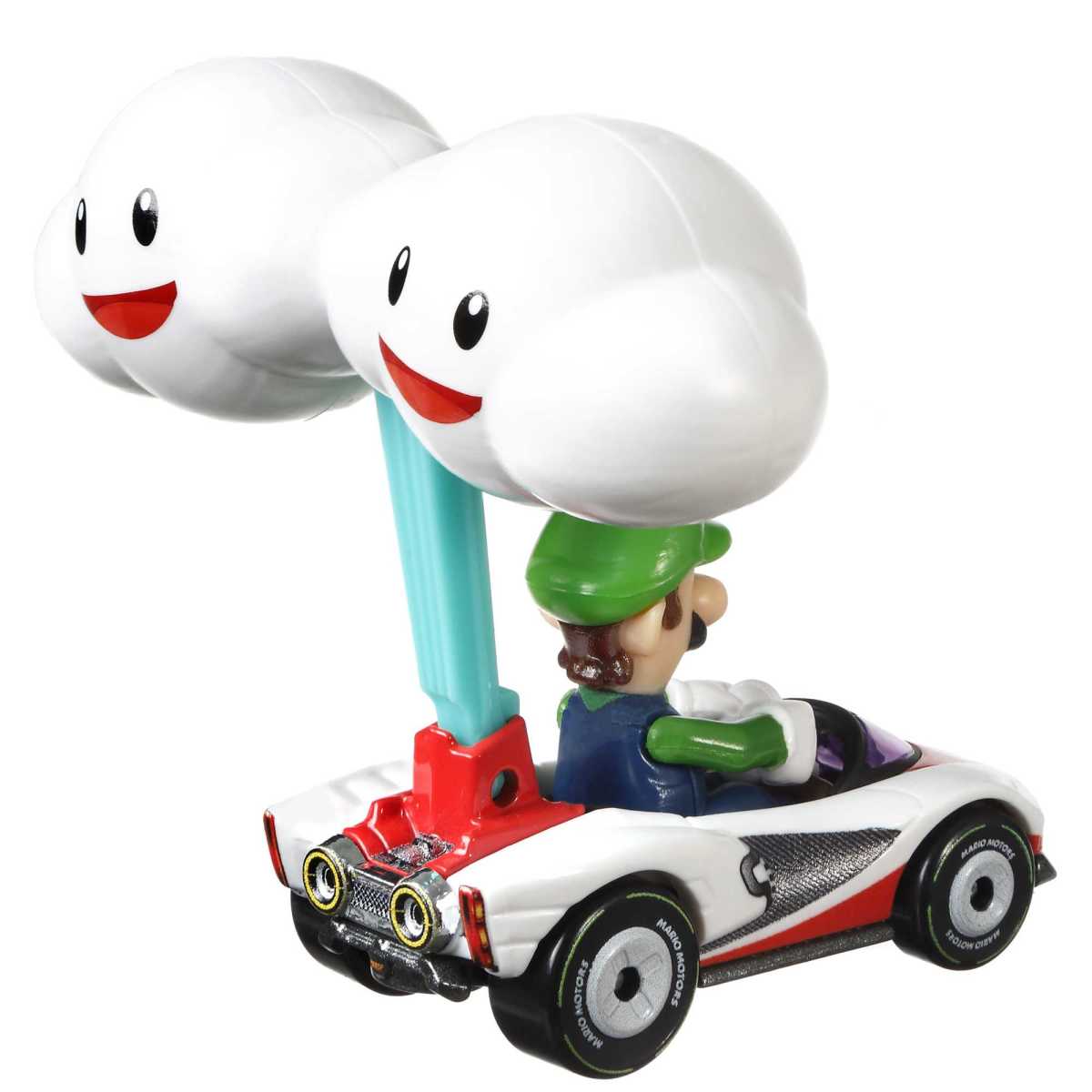 Hot Wheels Personajes Con Glider Sorpresa - Luigi