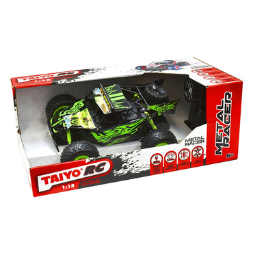 Buggy Radio Controlado Metal Racer Escala 1:18 Con Bateria Litio Taiyo