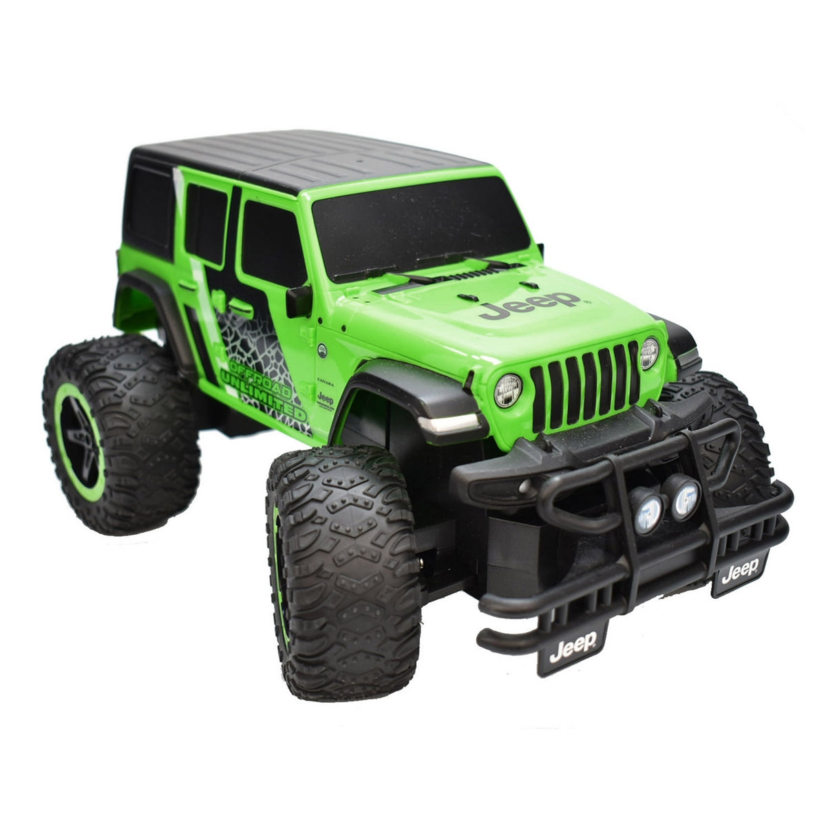 Jeep Radio Controlado Wrangler Sahara Unlimited Escala 1:16 Con Bateria Litio Taiyo