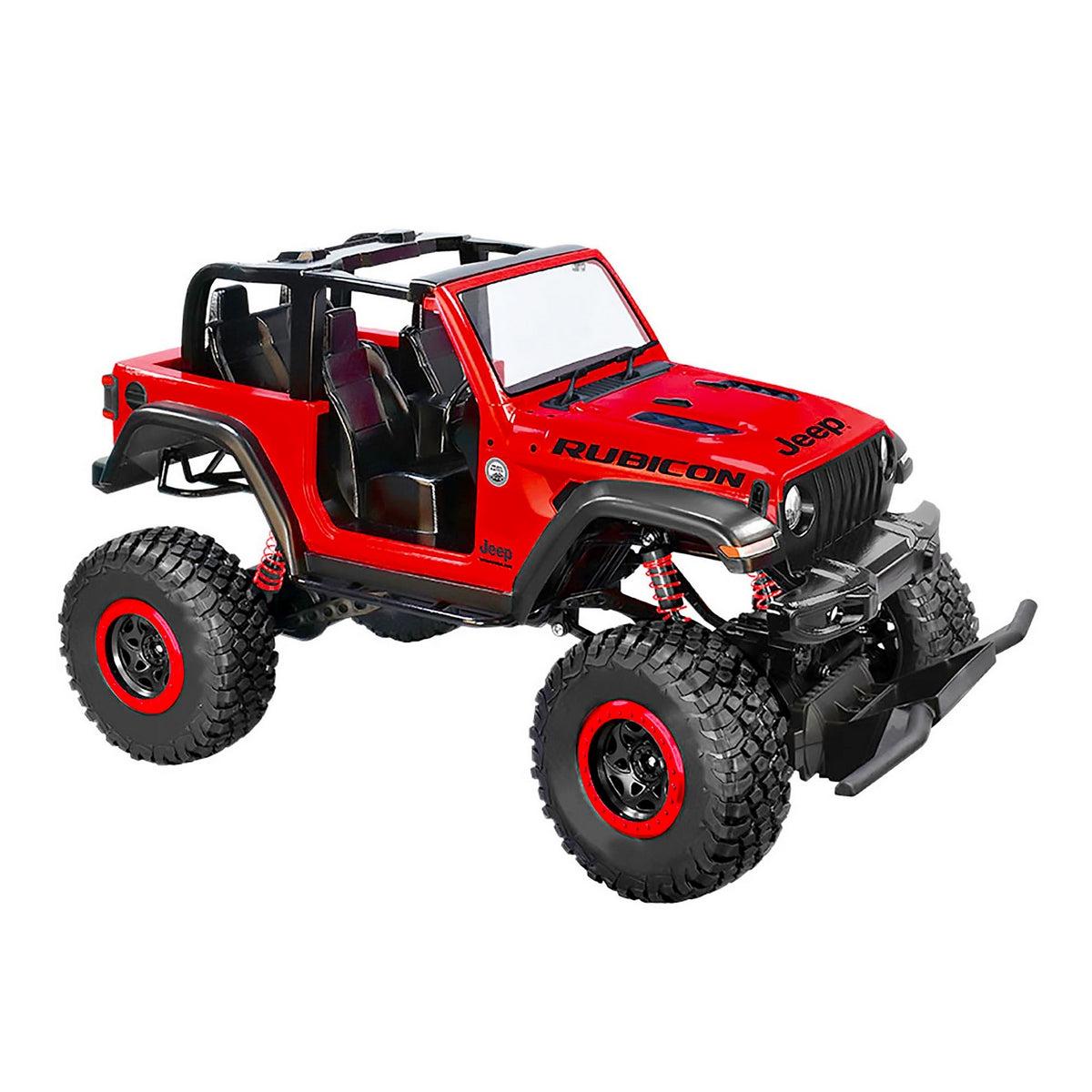 Jeep Radio Controlado Wrangler Rubicon Escala 1:8 Con Bateria Litio Taiyo