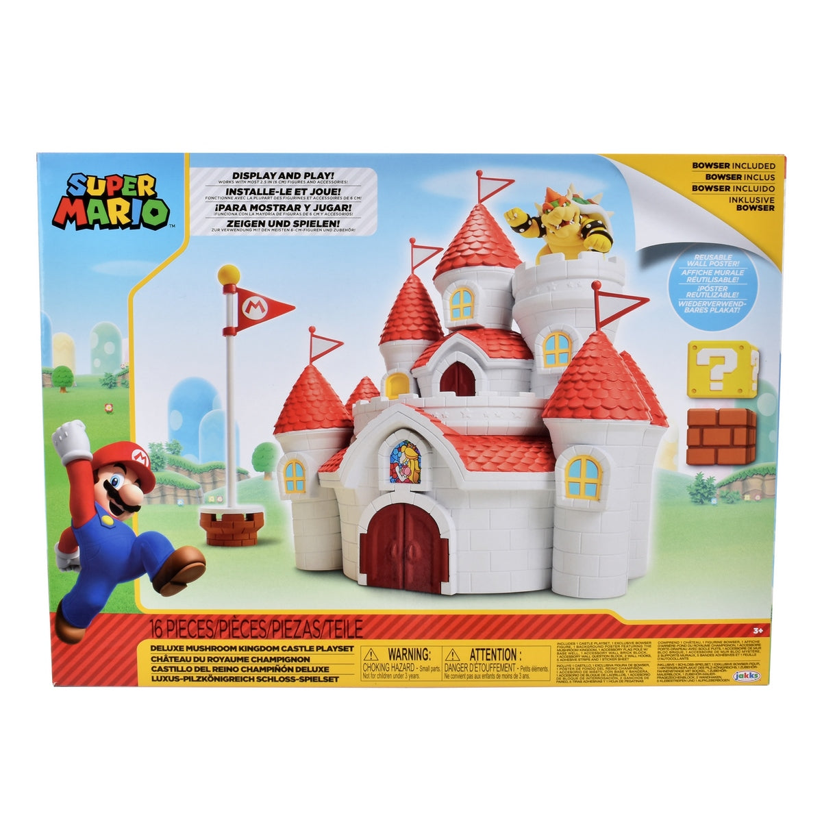 Playset Mushroom Kingdom Super Mario De Nintendo