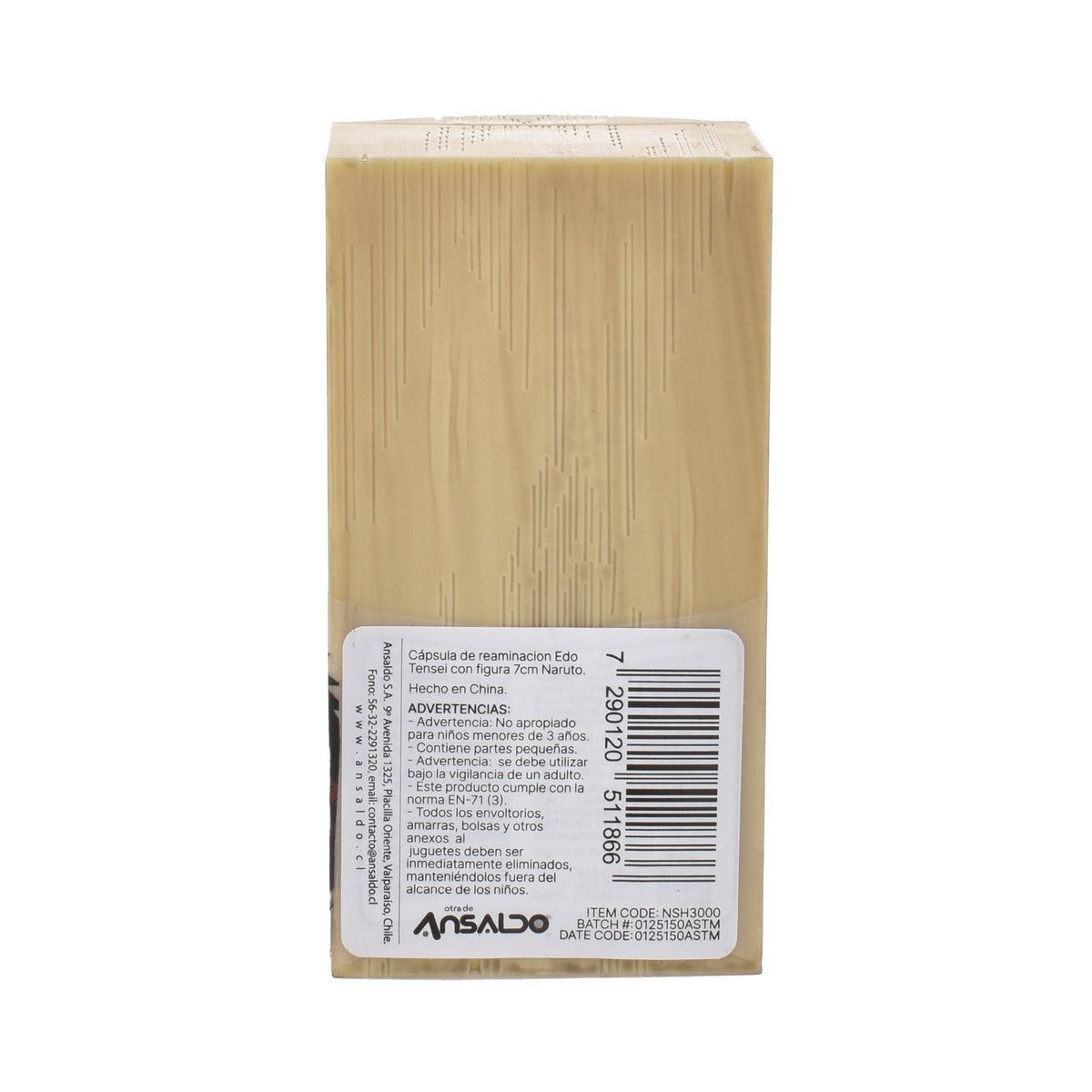 Cápsula de Reanimación Edo Tensei con Figura 7 cm Naruto