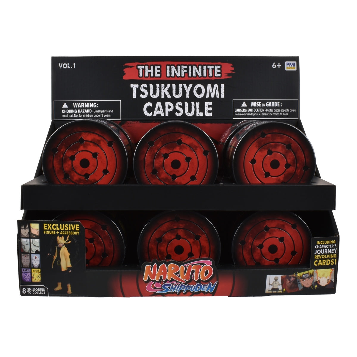 Cápsula Infinite Tsukoyomi con Figura 7 cm Naruto