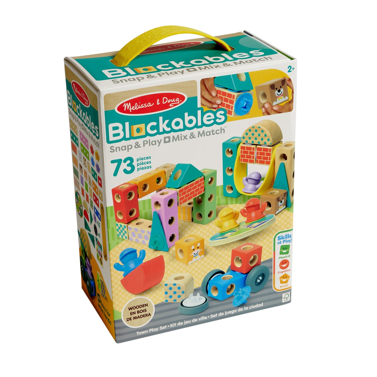 Set De Bloques La Ciudad Melissa And Doug