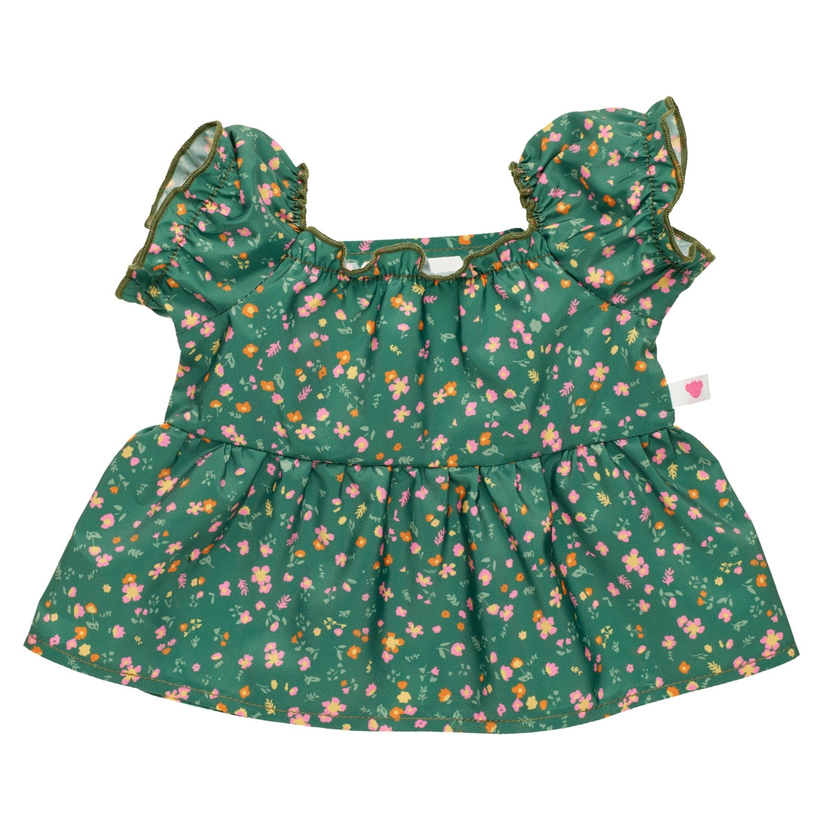 Vestido Verde Retro Build-A-Bear