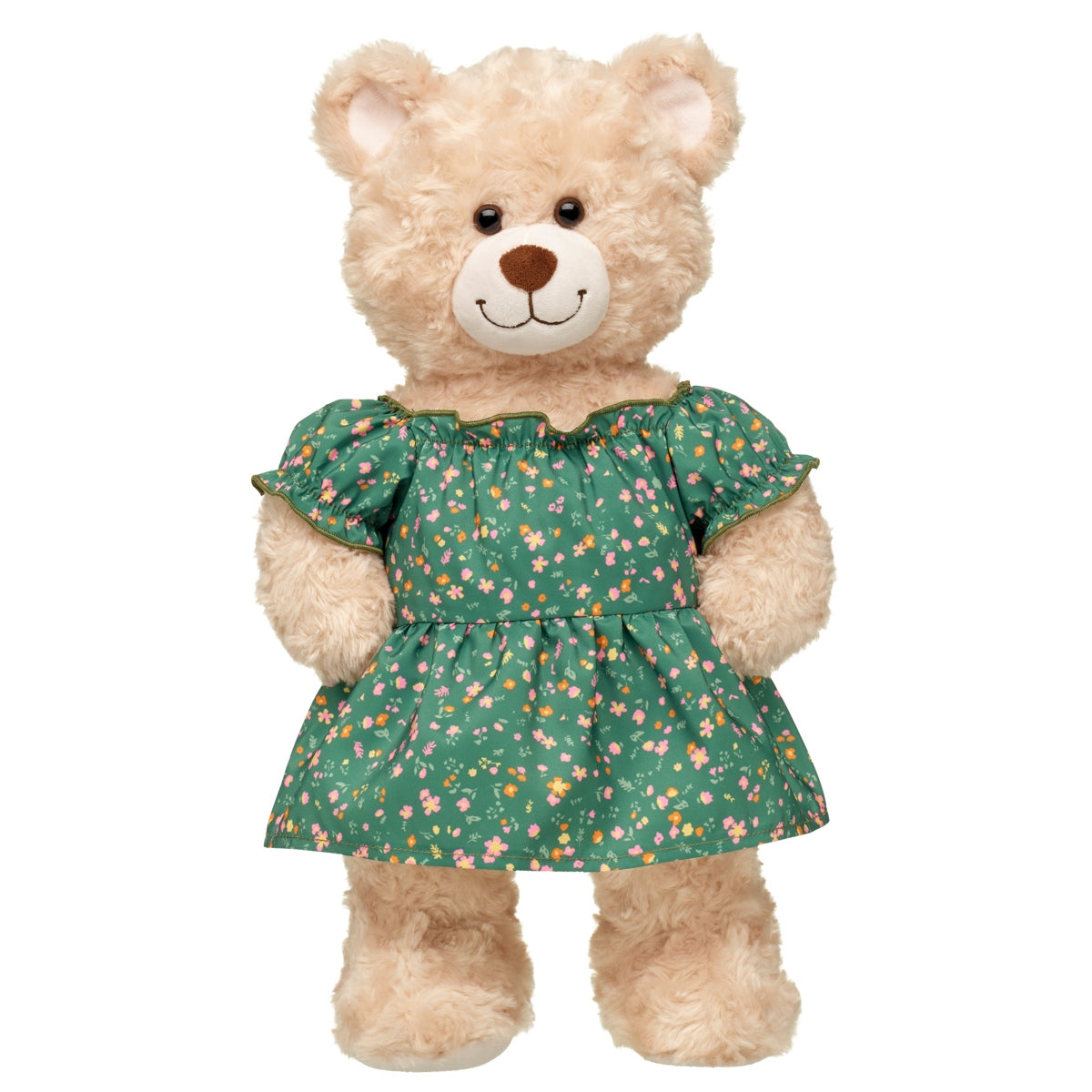 Vestido Verde Retro Build-A-Bear