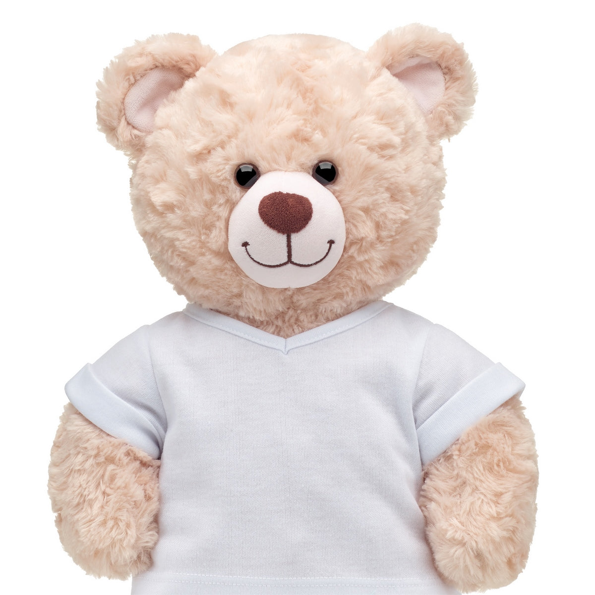 Polera Blanca Cuello V Build-A-Bear