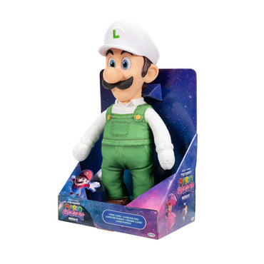 Peluche Luigi Con Cabeza Plastica 37 Cm Nintendo Pelicula
