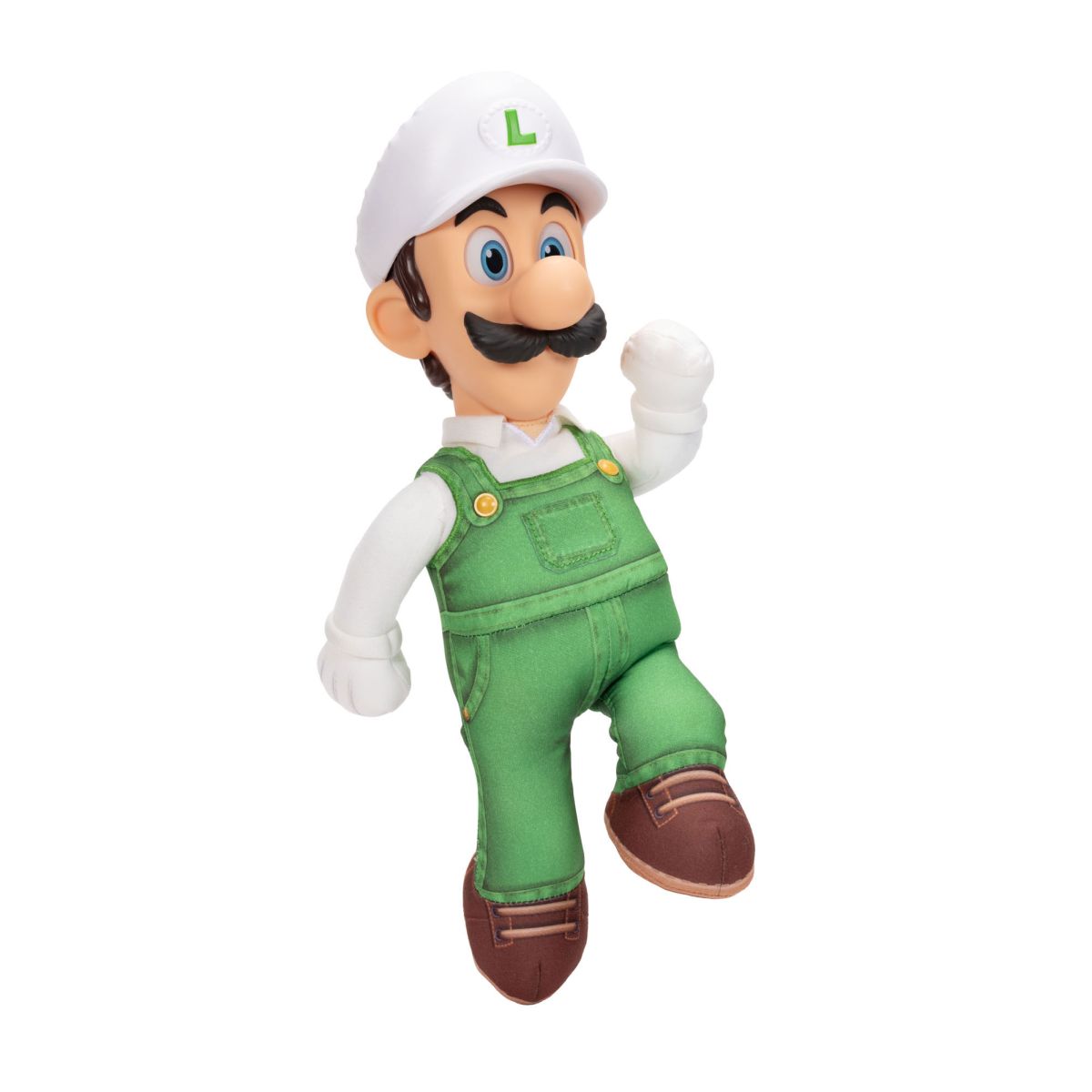 Peluche Luigi Con Cabeza Plastica 37 Cm Nintendo Pelicula