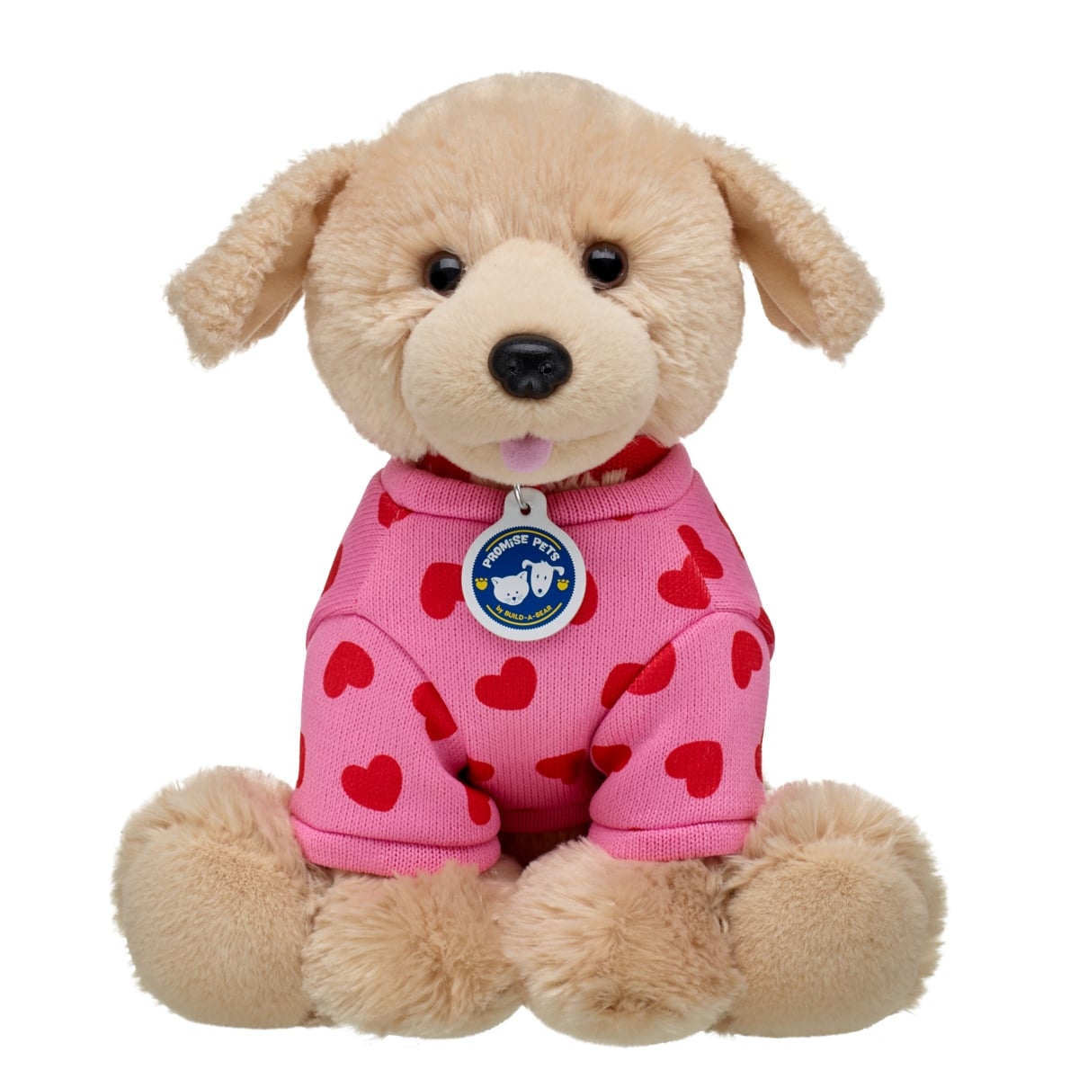 Poleron Rosa Corazones Pp Build-a-Bear