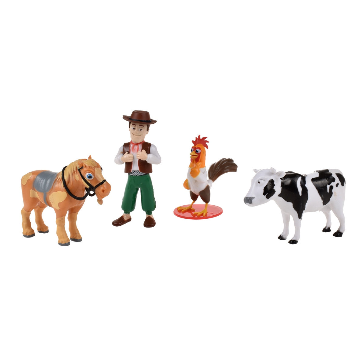 Set 4 Figuras 8 Cm La Granja De Zenon