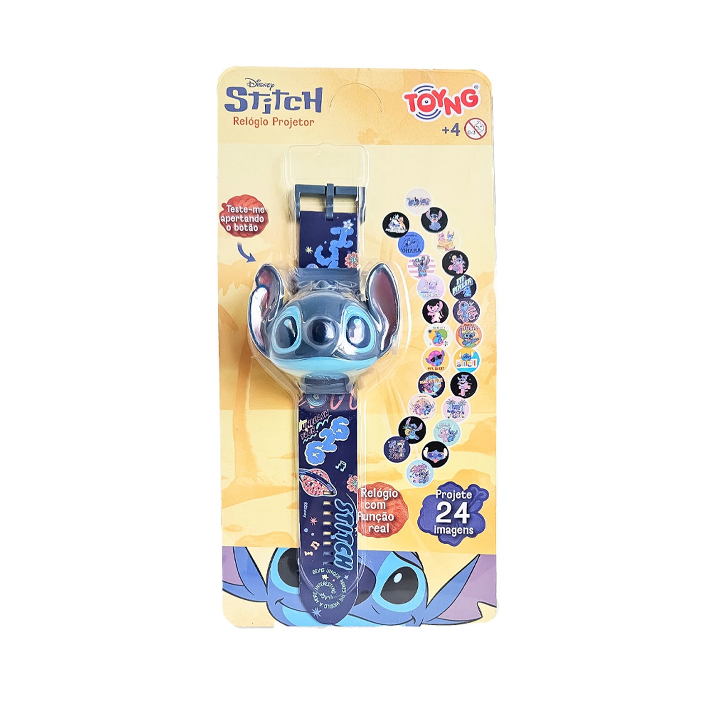 Reloj Con Imagen 3d Stitch