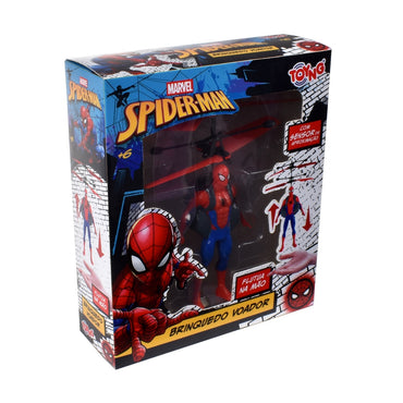 Figura Voladora Con Sensor Spiderman