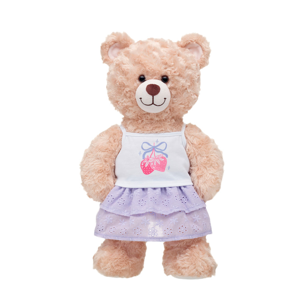 Set 2 Piezas Broderie Morado Build-A-Bear
